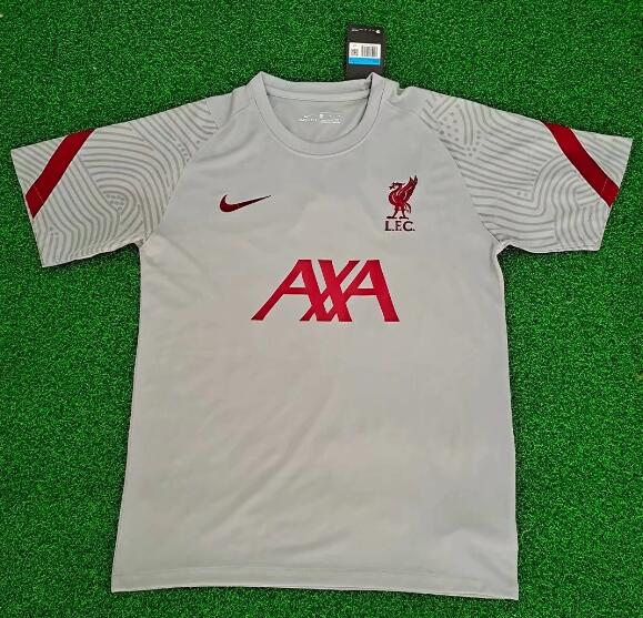 Liverpool Light Grey Training Shirt 2020/21